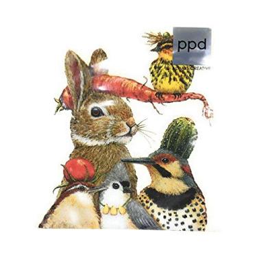 Imagem de Paperproducts Design Guardanapos de festa Vicki Sawyer - Guardanapos decorativos de papel para jantar, aniversários, festas, presentes, celebrações - 16,5 cm x 16,5 cm Pacote com 20 - Design de festa