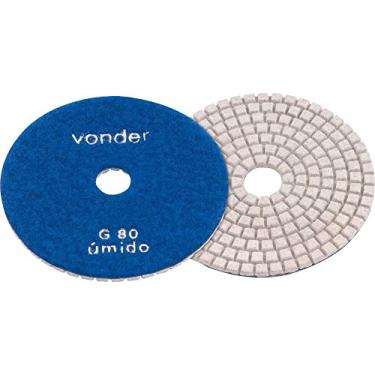 Imagem de Disco Lixa Diamantado Umido 4" G 80 Vonder