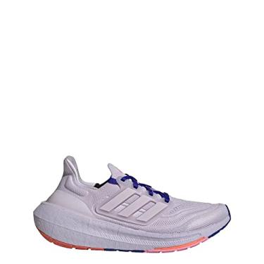Imagem de adidas Tênis de corrida feminino Ultraboost Light, Silver Dawn S23 Silver Dawn S23 Azul lúcido S23, 37