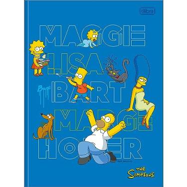 Imagem de Caderno Brochura Universitário Simpsons 80 Fls Tilibra