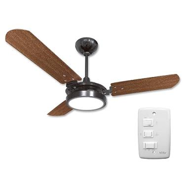 Imagem de Valen Led 127v Branco Frio Preto/mogno