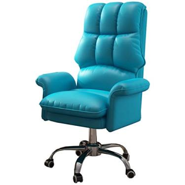 Imagem de Cadeira de braço OZCULT Cadeira executiva ergonômica com travas para cadeira de escritório ergonômica Cadeira de computador com encosto alto de 90-145 ° com suporte lombar Altura ajustável com rodízio