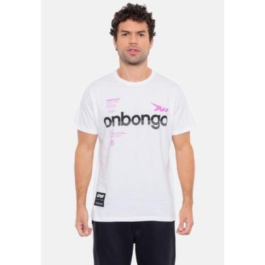 Imagem de Camiseta Onbongo Estampada Branca Off White