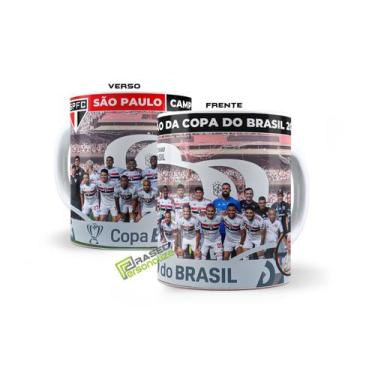Imagem de Caneca Poster São Paulo Campeão Copa Do Brasil 2023 - Rasec Personaliz