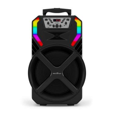 Imagem de Caixa Acústica Britânia Flash Light Woofer 12 Preta BCX12100 – Bivolt