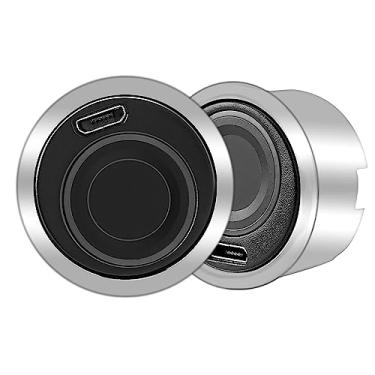 Imagem de Beufee Fechadura Biométrica Inteligente de Armário, Impressão Digital, Keyless, Escondido, Gaveta, Armário de Escritório, Prata