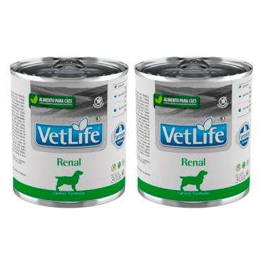 Imagem de KIT 2 Ração Úmida Vet Life Cães Renal 300g