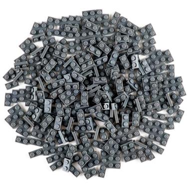 Imagem de Strictly Briks Classic Flat Bricks Starter Kit, Gray, 288 Pieces, 1x2 Inches, Building Creative Play Set for Ages 3 and Up, 100% Compatible with All Major Brick Brands