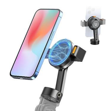 Imagem de ULANZI Suporte magnético de tripé MA31 para iPhone, suporte de telefone com rotação de 360° com interface padrão de 1/4 de polegada, compatível com MagSafe para iPhone 15 14 13 12 e outros smartphones