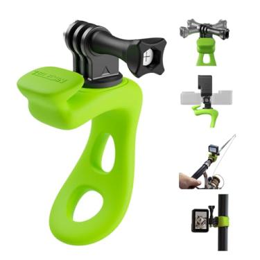 Imagem de TELESIN Suporte flexível para câmera com alça 360 para GoPro Insta360 DJI Action Osmo Pocket Bike Motorcycle Handlebar Roll Bar Tube Clip Holder Acessórios