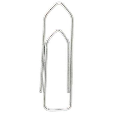 Imagem de Clips Galvanizado Aco 3/0 50 Unidades - Pacote com 10 Caixinhas, Bacchi, 08077, Prata