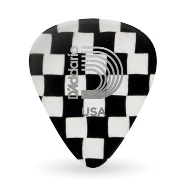 Imagem de Palheta Celulóide Xadrez 1.0mm Pesada D Addario 1CCB6-10 [F035]