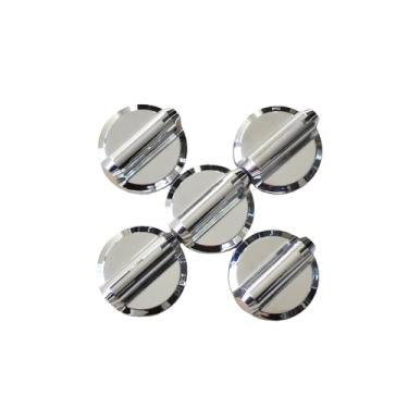 Imagem de 5 peças OEM 5304502763 puxador de fogão adequado para fogão a gás Frigidaire, compatível com Frigidaire FGGF3035RFA FGGF3035RFC FGGF3045RFD DGGF3046RFB, substitui AP5984069 PS11724147 42794733 EAP11