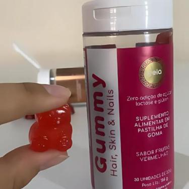 Imagem de Vitamina Para Cabelo Gummy Hair Crescimento Capilar 30 Dias