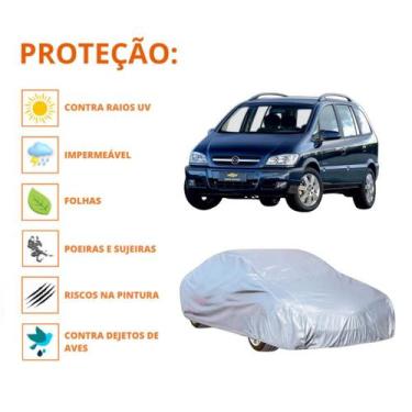 Imagem de Capa Cobrir Carro Zafira Com Qualidade Proteção Impermeável - Mosaner 