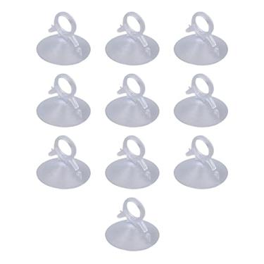 Imagem de Ventosa de para-brisa PVC transparente resistente para carro vidro com anel de puxar painel solar azulejos de cerâmica