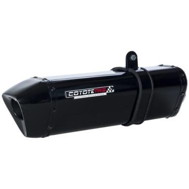 Imagem de Escape / Ponteira Coyote TRS 200mm Alumínio - DK 150 Ano 2020 em Diant