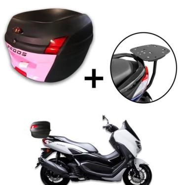 Imagem de Baú 34 litros Awa Proos com Bagageiro para NMAX 160 2021-2023, Rosa