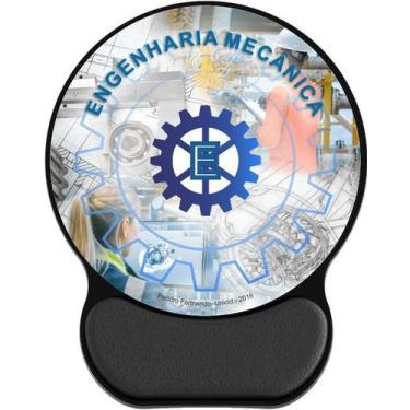 Imagem de Mouse Pad Ergonômico Office Profissões Engenharia Mecânica - Espectro