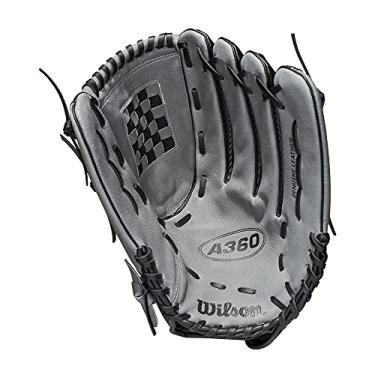 Imagem de Wilson Sporting Goods "A360 Slowpitch 14" - Manta canhota, 35,56 cm, preto", grande