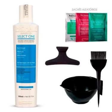 Imagem de Select One Prohall 300ml + Cumbuca/Pincel/Presilha/Sachês