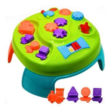 Imagem de Mesa Educativa Didática Bebê Interativa Mesinha Criativa Atividades - 