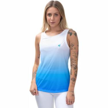 Imagem de Regata Fitness Feminina Cavada Moda Fitness Musculacao Caminhada - Efe