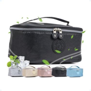 Imagem de Frasqueira Bolsa Cooler Térmico Pequena Mantém Temperatura - Hxt, Pret