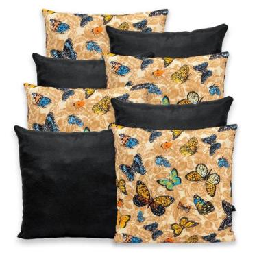 Imagem de Kit 8 Capas de Almofada c/ Zíper 40x40cm Gorgurinho - Rafaloro Enxovai