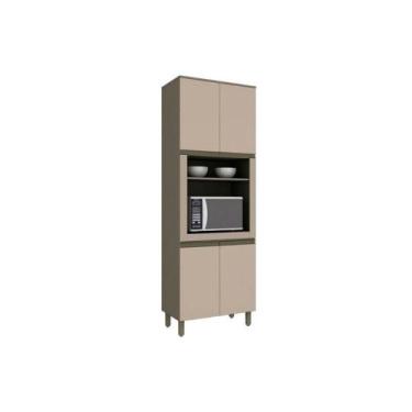 Imagem de Módulo Cozinha Henn Connect Paneleiro c/ 4 Portas (1 Forno) Duna/Crist