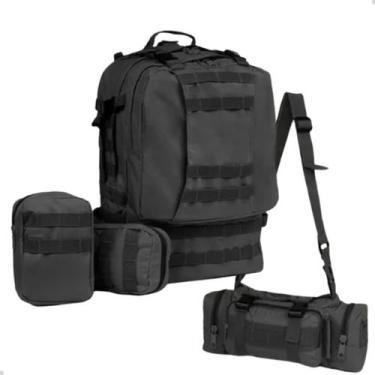 Imagem de Mochila Tatica Defender 55 Litros Echolife, Preto