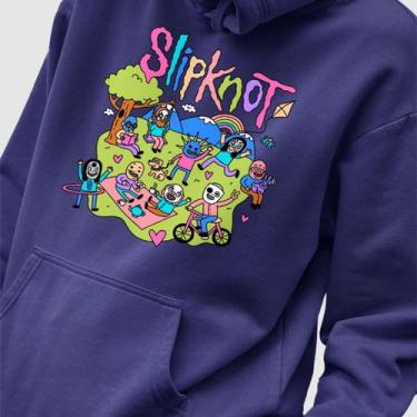 Imagem de Blusa Moletom Genuine Grit Masculino Estampado Algodão 30.1 Slipknot, 