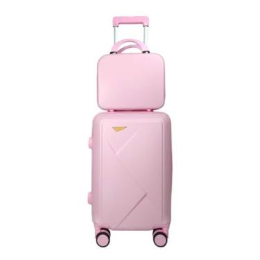 Imagem de Kit Mala de Bordo Viagem Pequena Completa Reforçada + Frasqueira em AB