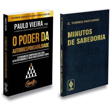 Imagem de Kit Bolso - Poder da Autoresponsa.+Minutos de Sabedoria