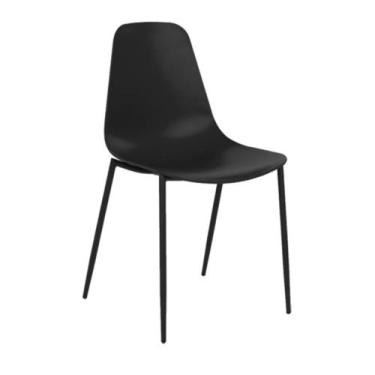 Imagem de Cadeira Fixa Concha - Miami - Fratini, Preto