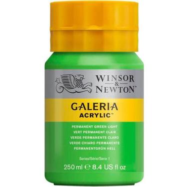 Imagem de Tinta Acrílica Galeria W&n 250ml 483 Permanent Green Light - Winsor & 
