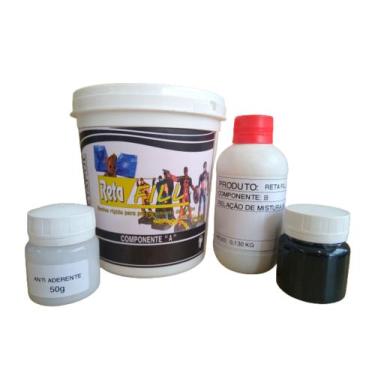 Imagem de Resina Rígida Para Preenchimentos Moldes Silicone Aço Kit - Retapol, A