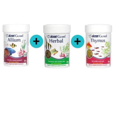 Imagem de Kit 1 Ração Guard Thymus 20g + 1 Ração Guard Allium 20g + 1 Ração Guar