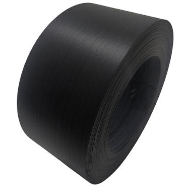 Imagem de Fita de Pvc Para Mdf Preto Absoluto Duratex Madeirado 64mm X 20m Movei