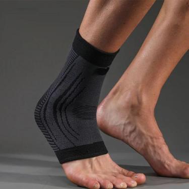Imagem de Tornozeleira Estabilizadora Ortopédica Tendinite Fascite Plantar Compr