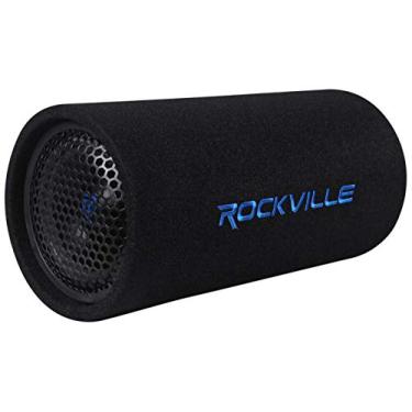 Imagem de Rockville RTB65A 6,5" 300w alimentado carro subwoofer tubo de baixo + entrada MP3, preto