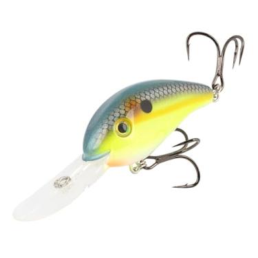 Imagem de Strike King (HC3XDE-539) Isca de pesca Elite 3XD, Crankbait para mergulho profundo, 7/453.6 g, bico curvo exclusivo, mergulhos até 3 metros, câmaras de chocalho, ganchos de aderência tripla Mustad