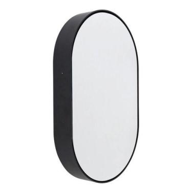 Imagem de Espelheira De Luxo Para Banheiro 92,5x60x12cm - Darabas Agardi, Preto