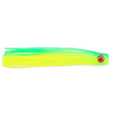 Imagem de C&H Lures Lil Stubby Chugger Lure, Verde/Chartreuse, 14 cm