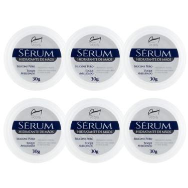 Imagem de Kit 6 Sérum Hidratante De Mãos Toque Aveludado 30G - Vedis