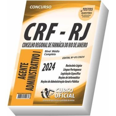 Imagem de Apostila CRF - RJ - Agente Administrativo I - CURSO OFICIAL