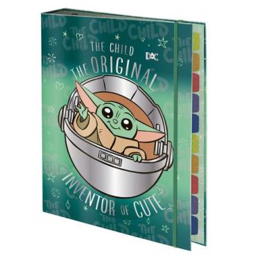 Imagem de Fichário Universitário Baby Yoda 48 Com Folhas Decoradas Dac, Dac