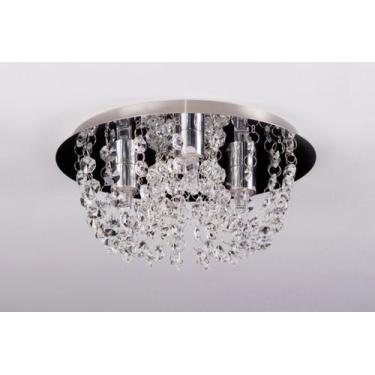 Imagem de Lustre Plafon Cristal Egípcio 20cm Redondo 551/20 - IluminaMundo, 0