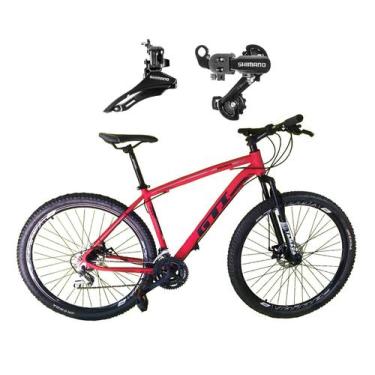 Imagem de Bicicleta Aro 29 Gti Roma Alumínio Câmbios Shimano 21v Freio A Disco G