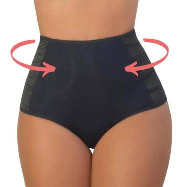 Imagem de Kit 7 Calcinha Cinta Modeladora Feminina Segura Barriga - VIÉRE, XGG, 